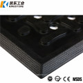 1/2" Rubber Anti Fatigue Kitchen Perforated Rubber Mat with Holes